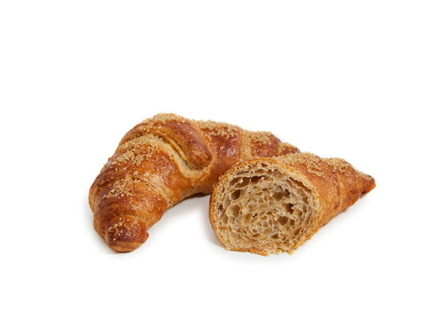 Plain wholemeal multigrain croissant