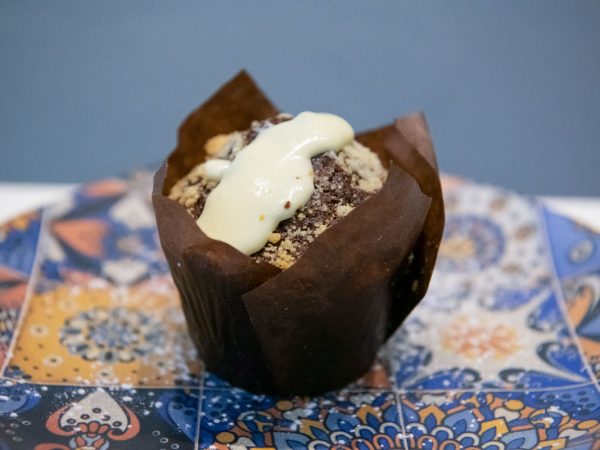 Triple chocolate muffins