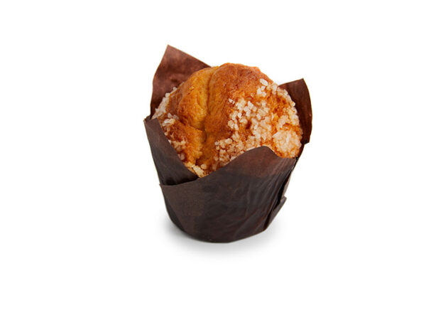 Yogurt and vanilla muffin