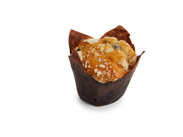 Cereals and blueberries muffins
