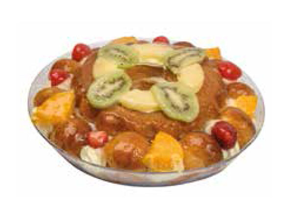Babà exotic fruit