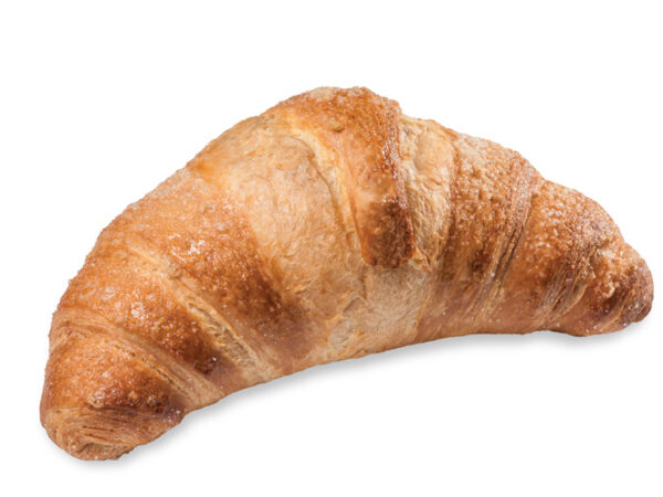 Classic plain vegan croissant
