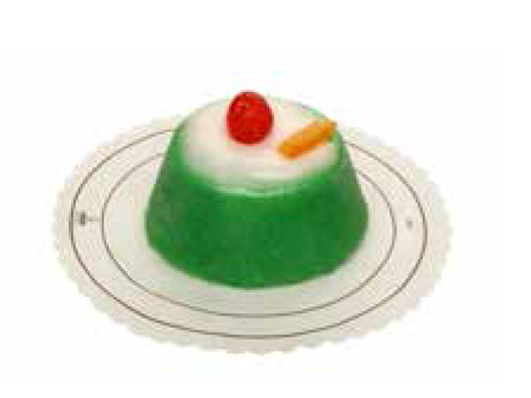Single portion cassata cake