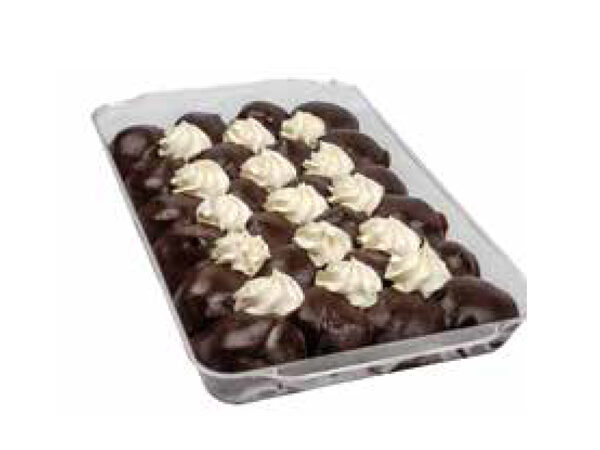 Chocolate profitteroles